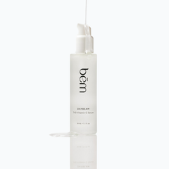 Bēm Daybeam facial vitamin C serum bottle on a white background