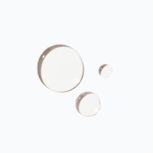 oil serum droplets on white background